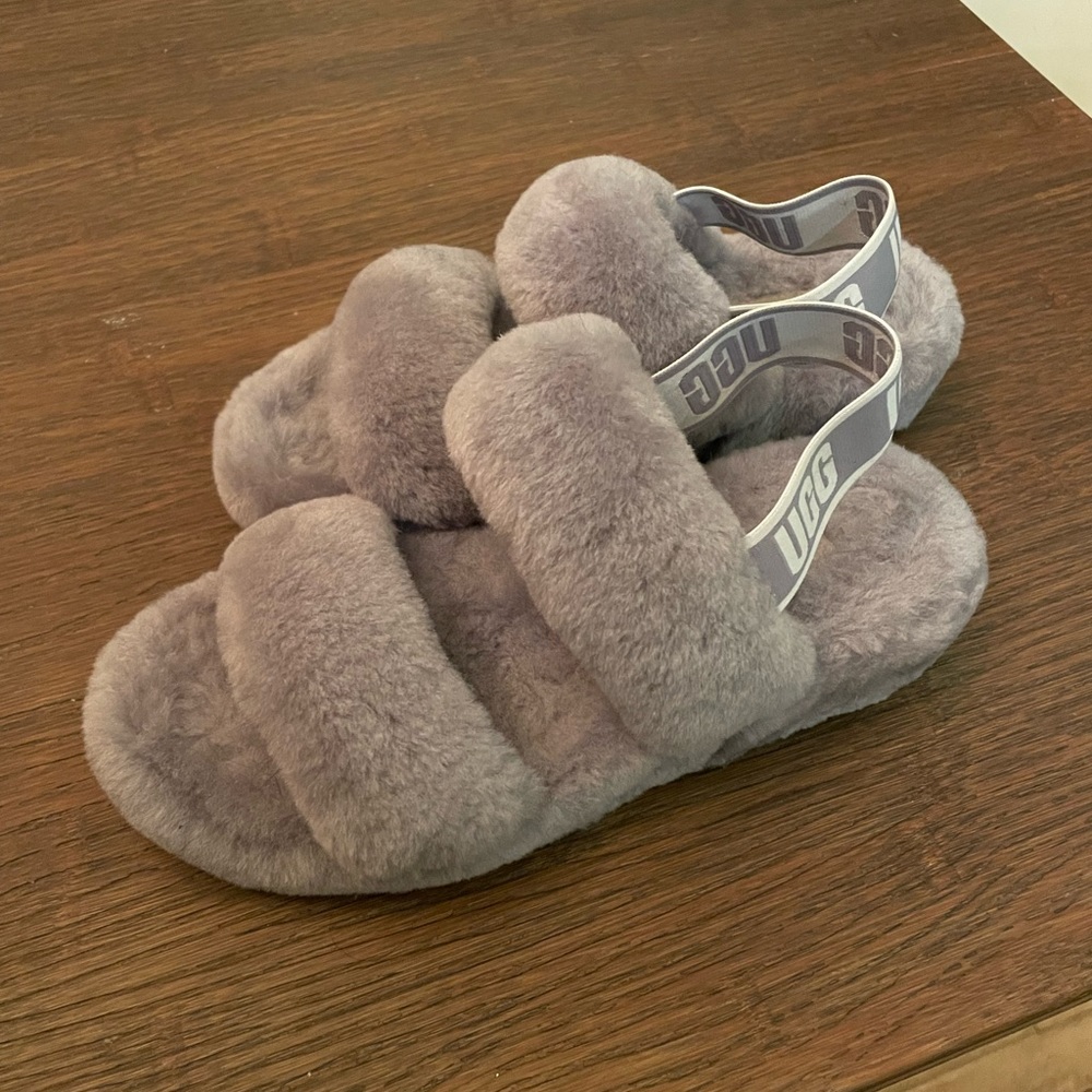 Grey Ugg Slippers